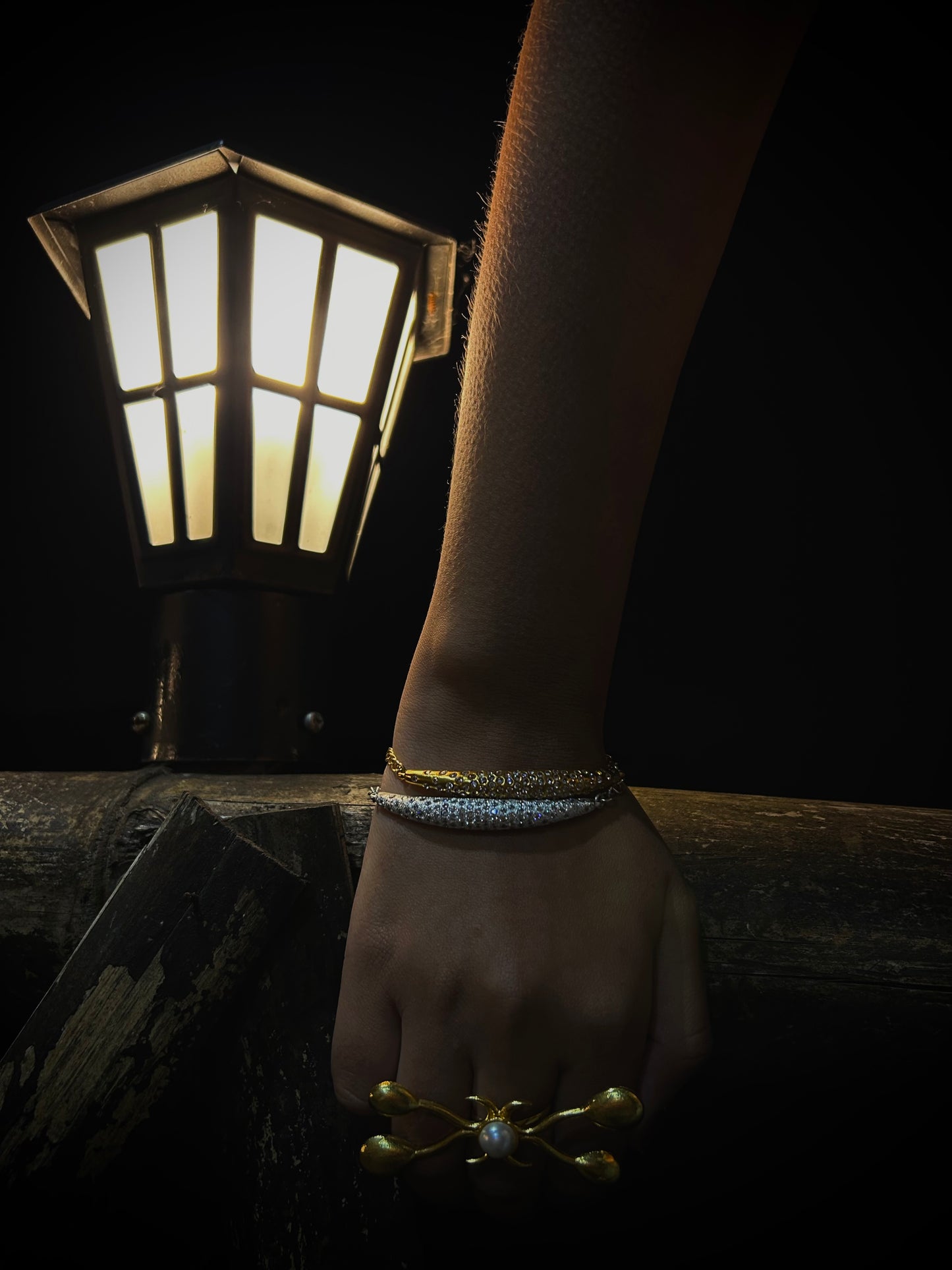 Diamond studded bracelet/Anklet