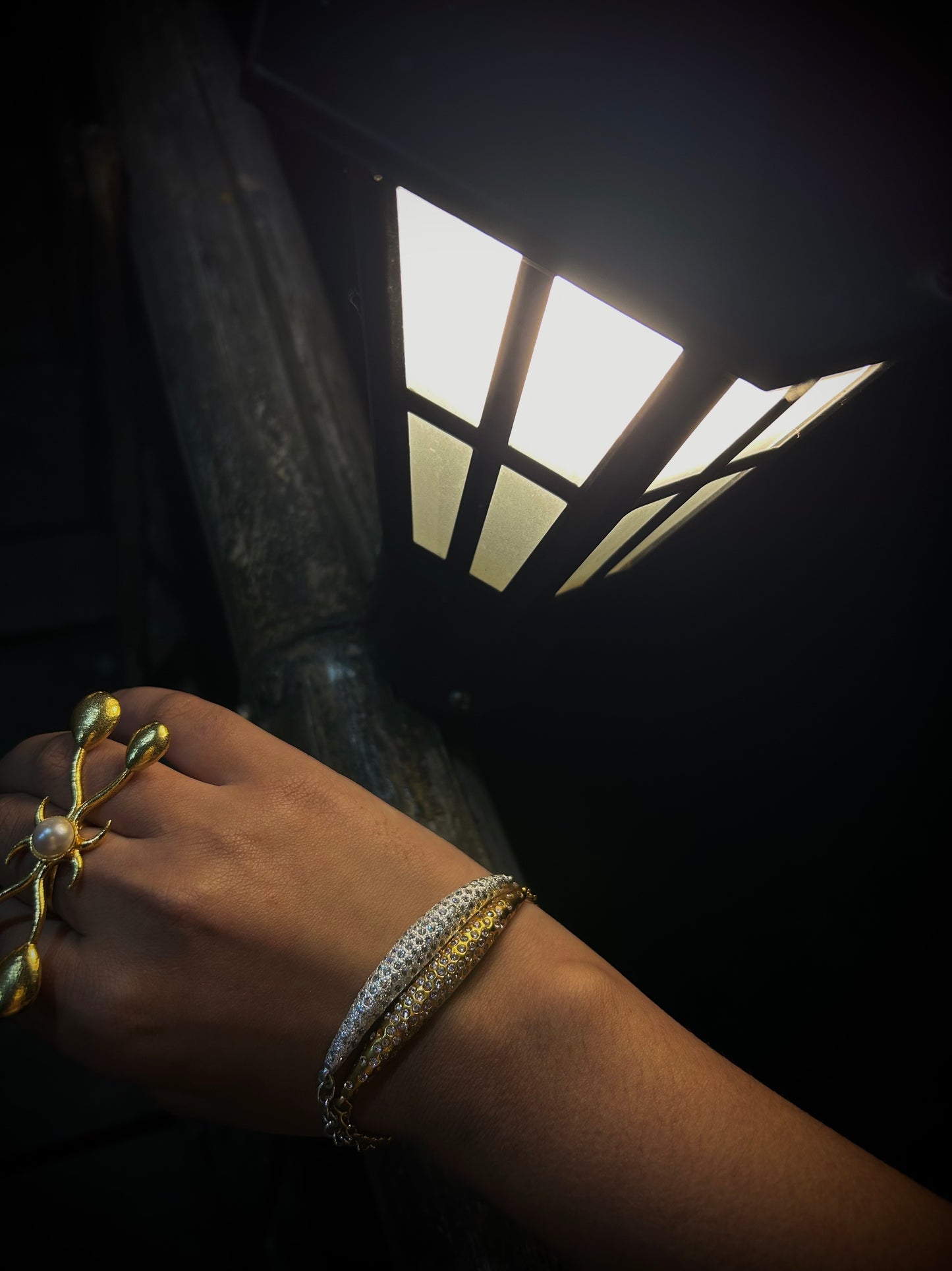 Diamond studded bracelet/Anklet