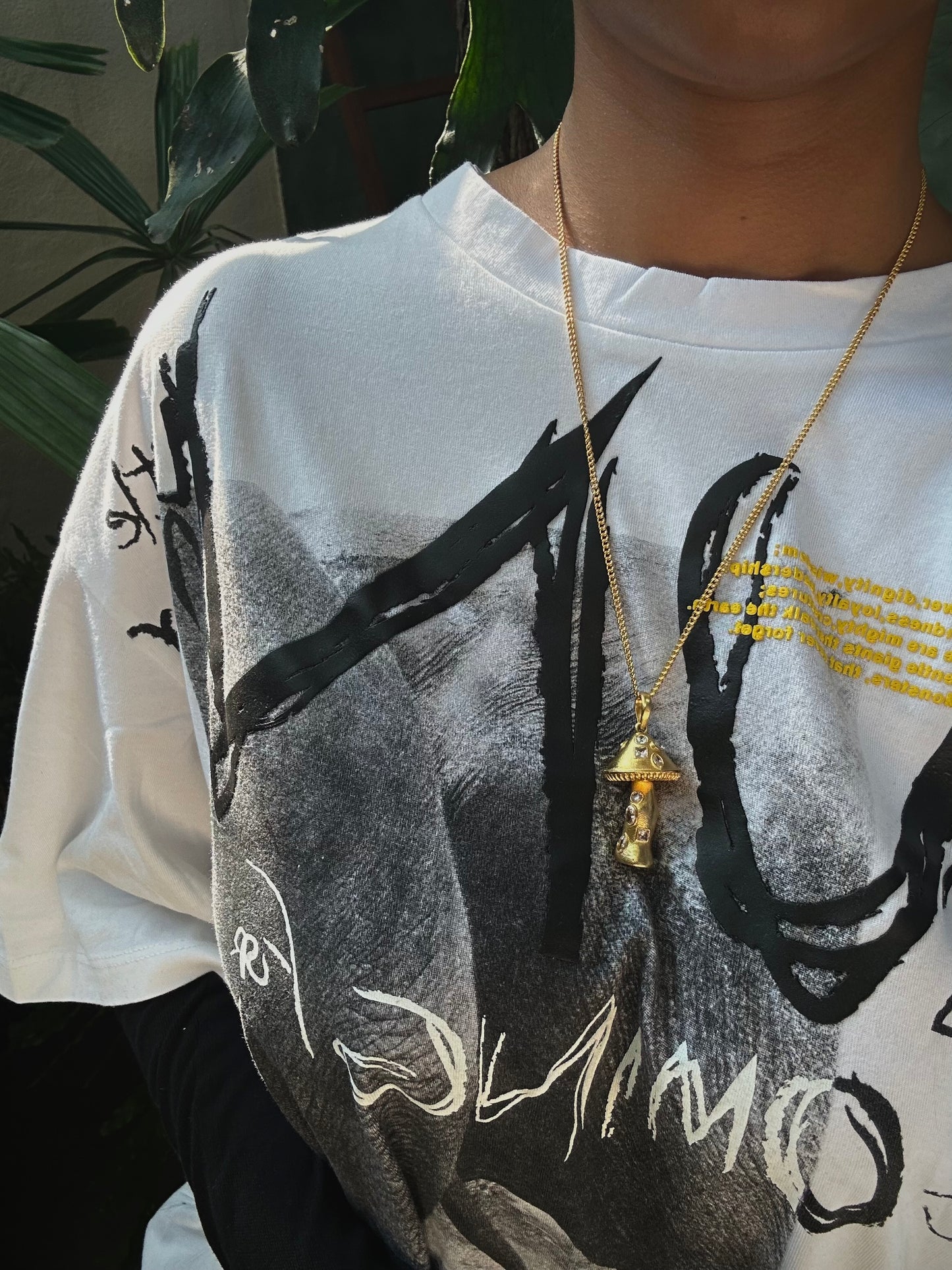 Mushroom pendant