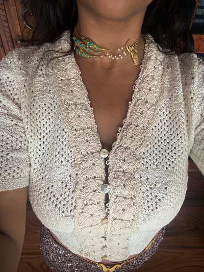  AZURE ALLURE CHOKER