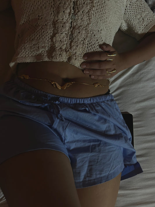 Mayil waist chain & choker