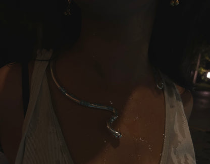 VAIRAM SCHLANGE IN SILVER