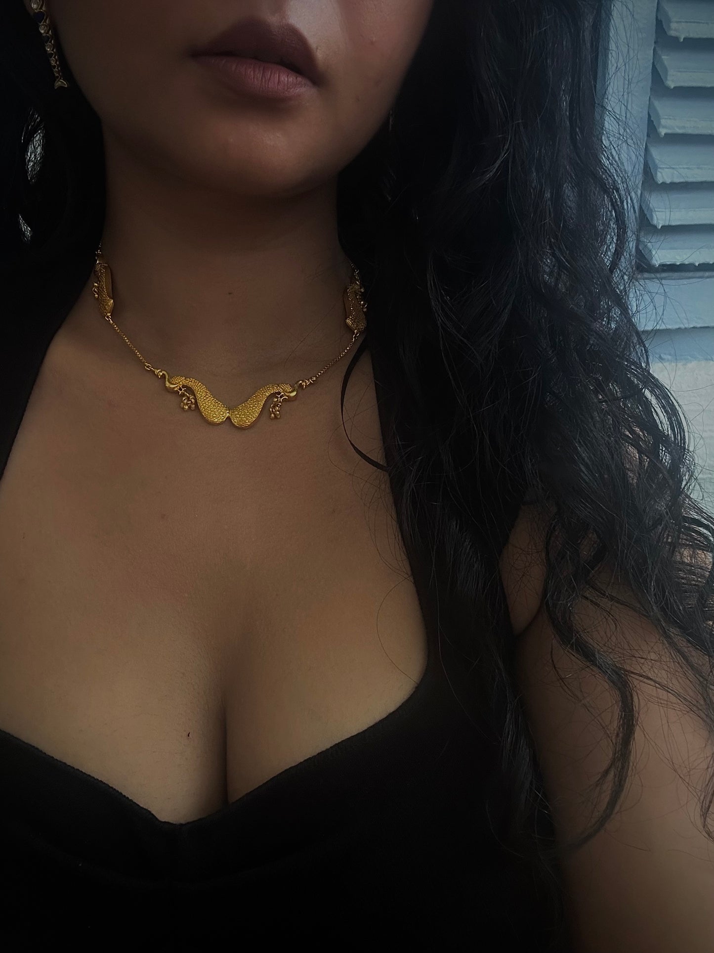 Mayil waist chain & choker