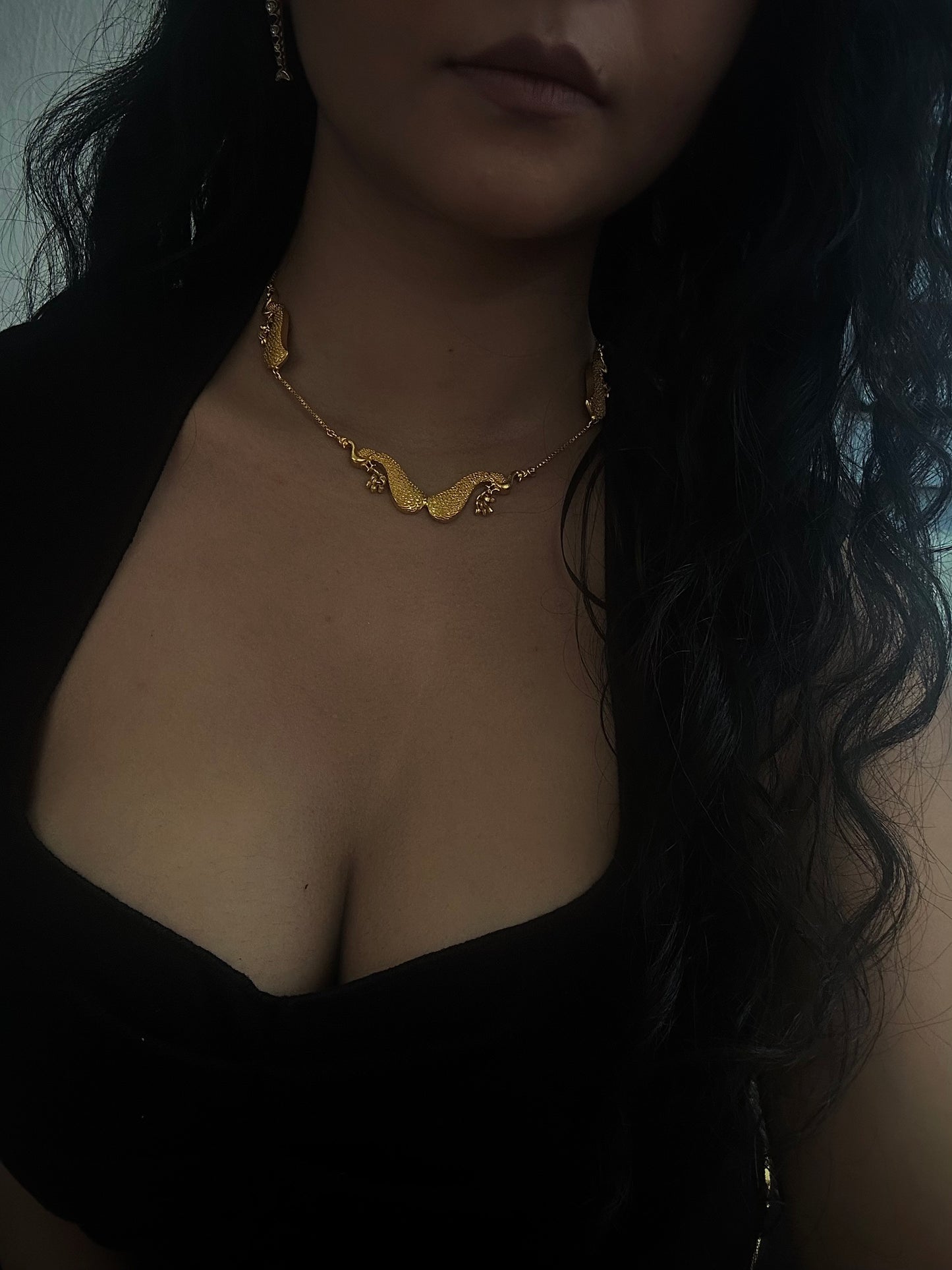 Mayil waist chain & choker