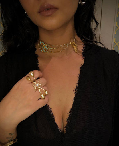  AZURE ALLURE CHOKER