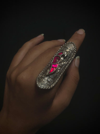 FUCHSIA CIRCLET RING